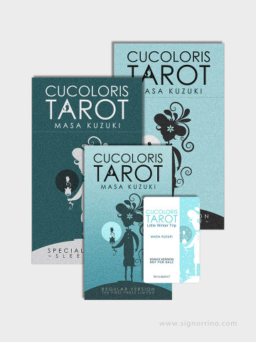 CUCOLORIS TAROT All 3 Versions + Bonus Mini Deck