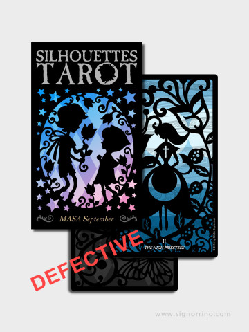SILHOUETTES TAROT 1st. Edition (Defective)